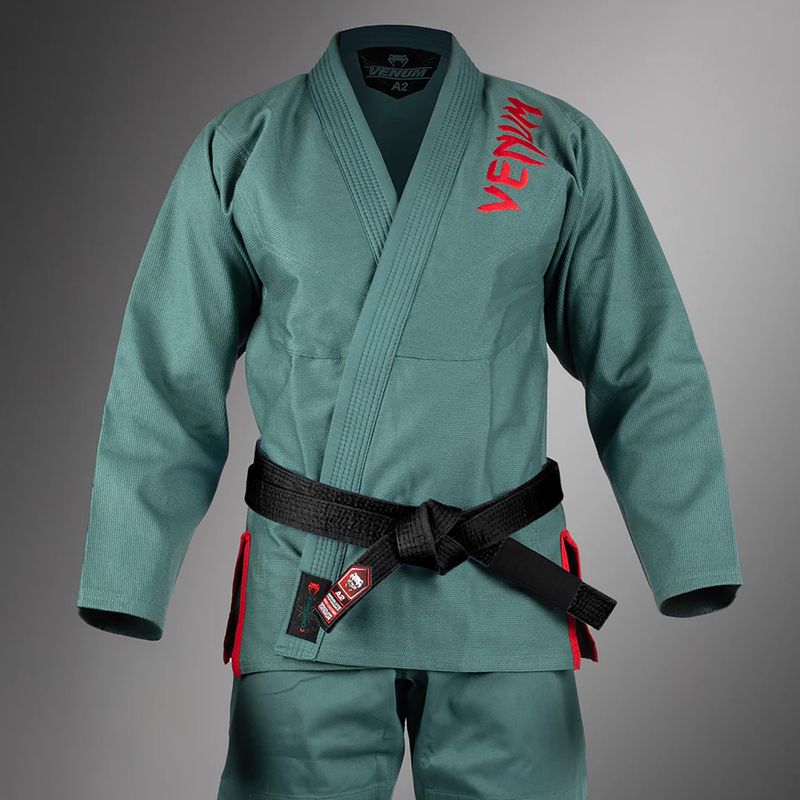 GI a brazil jiu-jitsu Venum Contender 3.0 óceán zöld 3