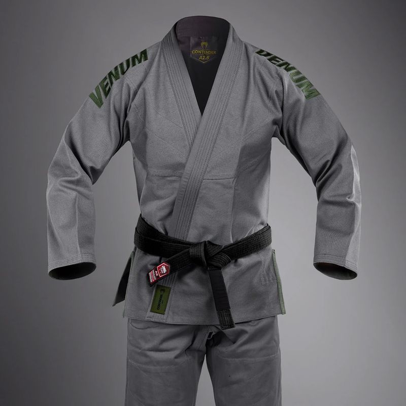 GI a brazil jiu-jitsu Venum Contender Evo 2.0 vihar szürke 3