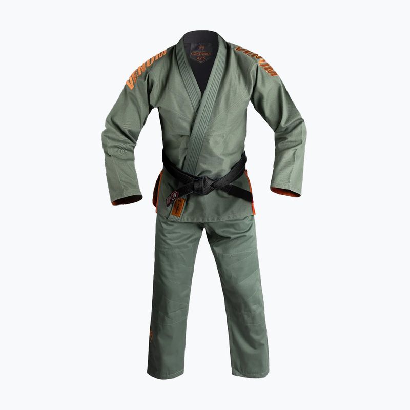 GI a brazil jiu-jitsuhez Venum Contender Evo 2.0 mély erdei zöld
