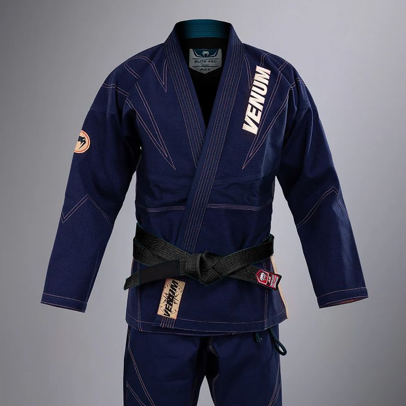 GI a brazil jiu-jitsu Venum Elite 5.0 navy 4