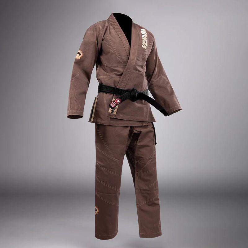 GI a brazil jiu-jitsu Venum Elite 5.0 csokoládébarna 3