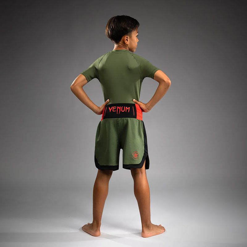Gyerek edzőshort Venum Classic khaki 3