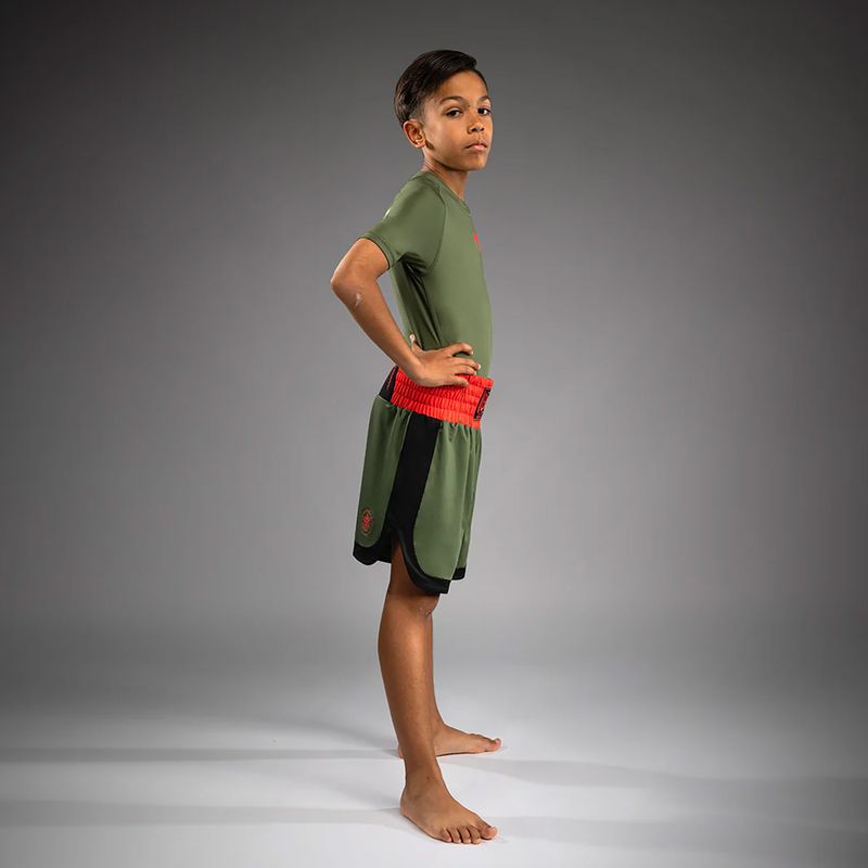 Gyerek edzőshort Venum Classic khaki 4