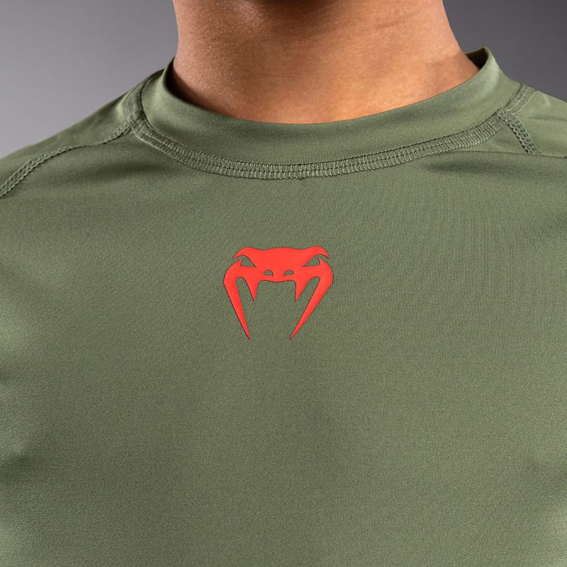 Gyermek edző hosszú ujjú Venum Contender Rashguards Jr khaki 5
