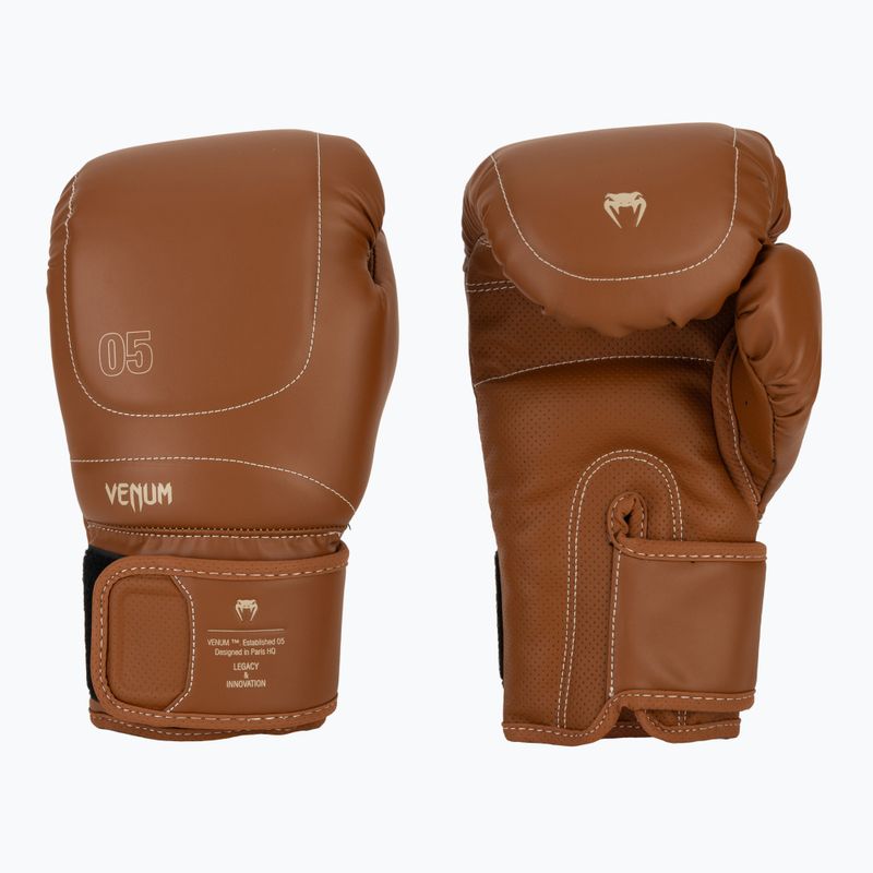 Férfi bokszkesztyűk Venum Impact Evo VENUM-05061-058 chocolate