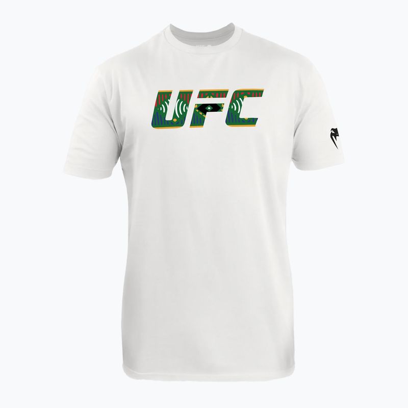 Férfi póló Venum UFC Adrenaline Unrivaled Classis Dricus Du Plessis white
