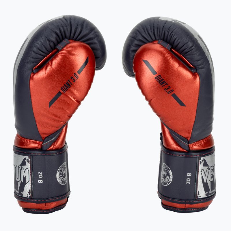 Venum Giant 3.0 bokszkesztyű tengerészkék/piros 4