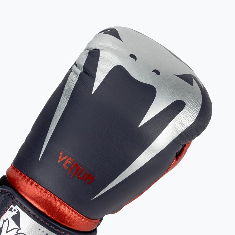 Venum Giant 3.0 bokszkesztyű tengerészkék/piros 5