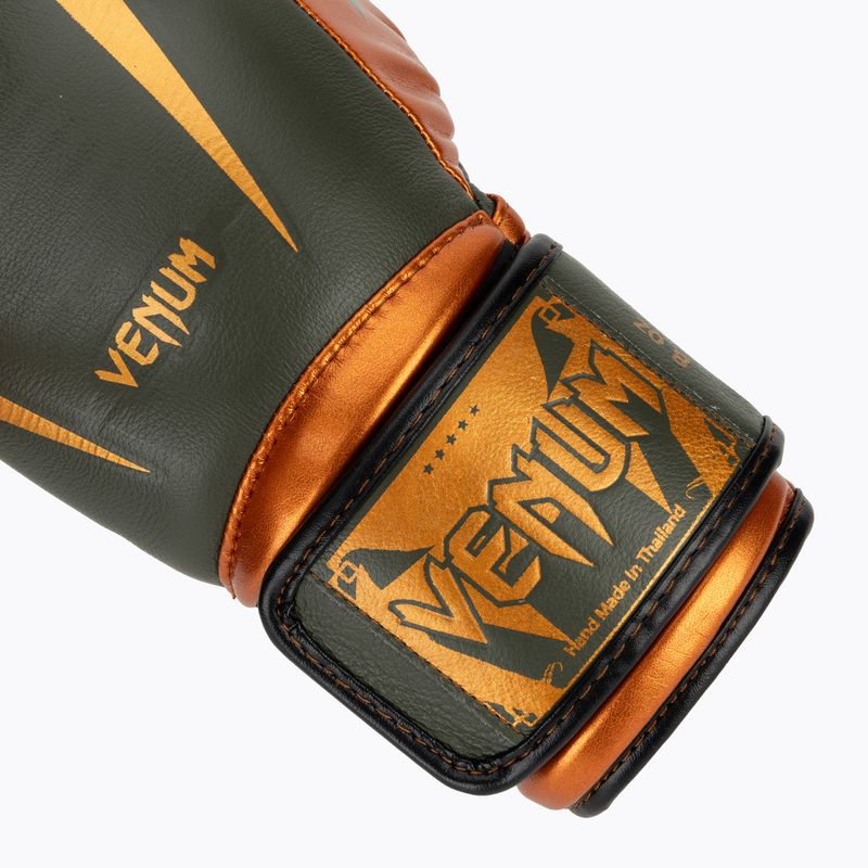 Venum Giant 3.0 khaki/bronz színű bokszkesztyű 6