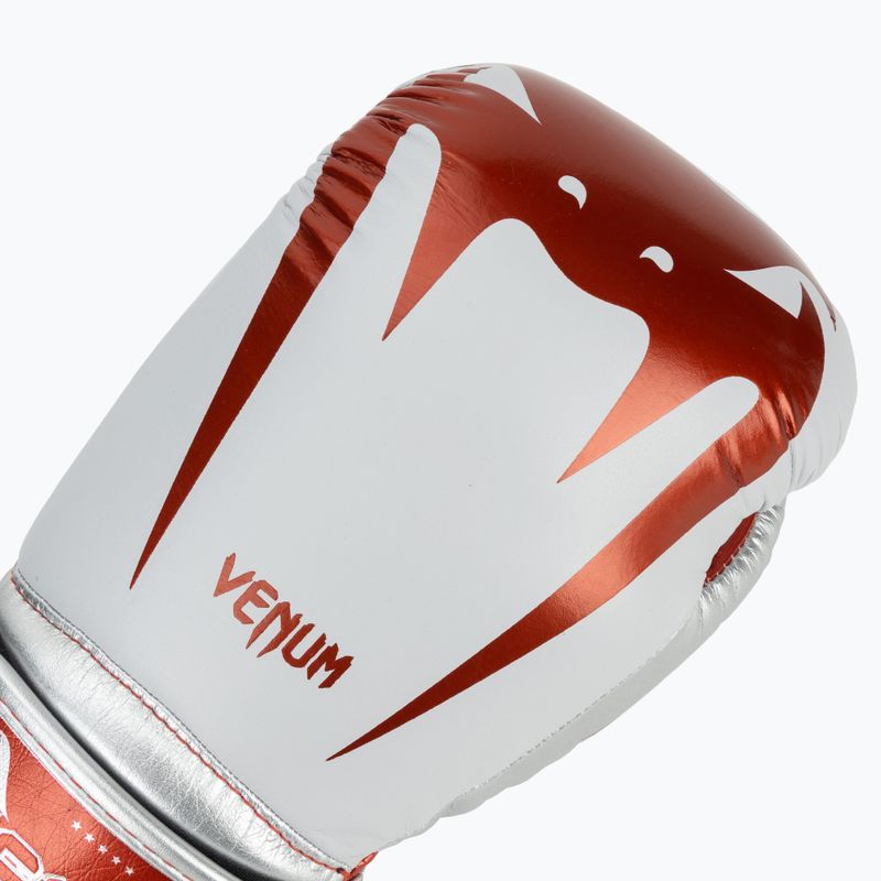 Venum Giant 3.0 piros/ezüst bokszkesztyű 5