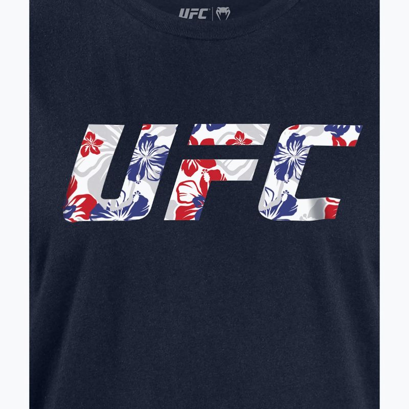 Férfi póló Venum UFC Adrenaline Unrivaled Max Holloway navy 3