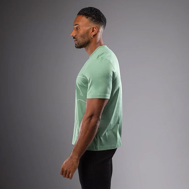 Férfi Venum Giant Connect póló lime zöld 3