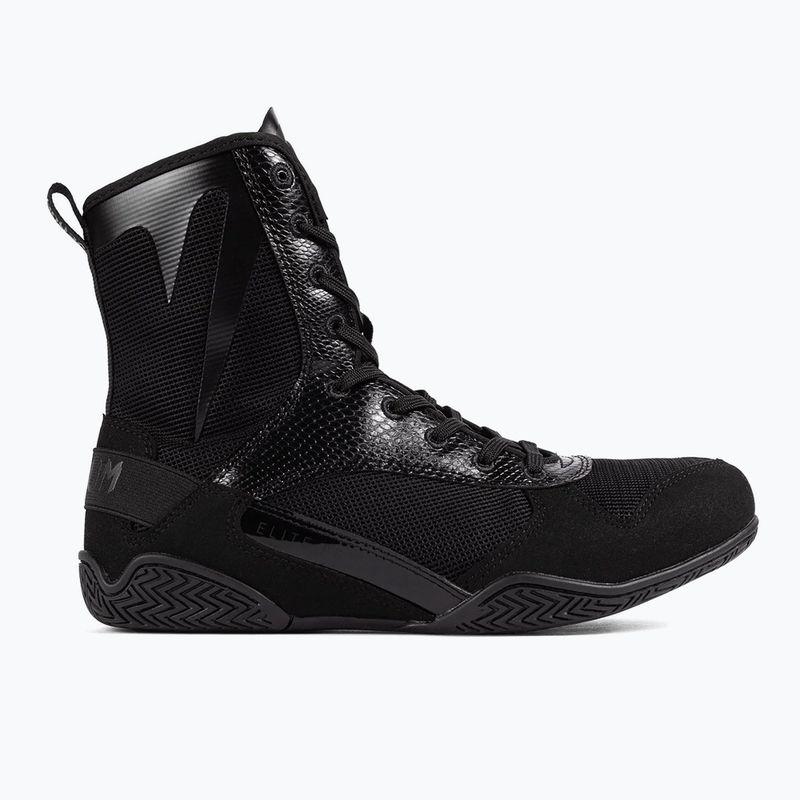 Venum Elite Boxing csizma fekete