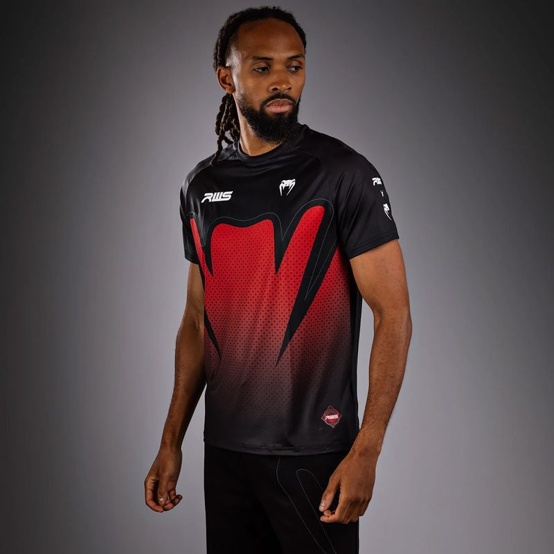 Férfi póló Venum x RWS 2.0 Dry-Tech black/red 4
