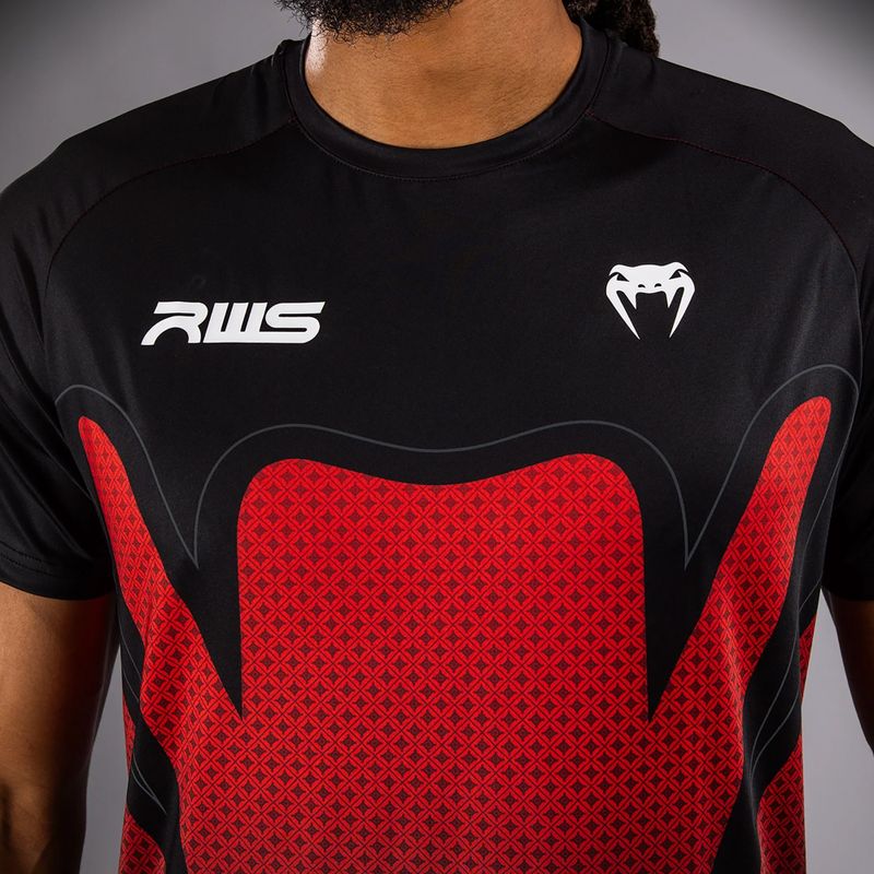 Férfi póló Venum x RWS 2.0 Dry-Tech black/red 5