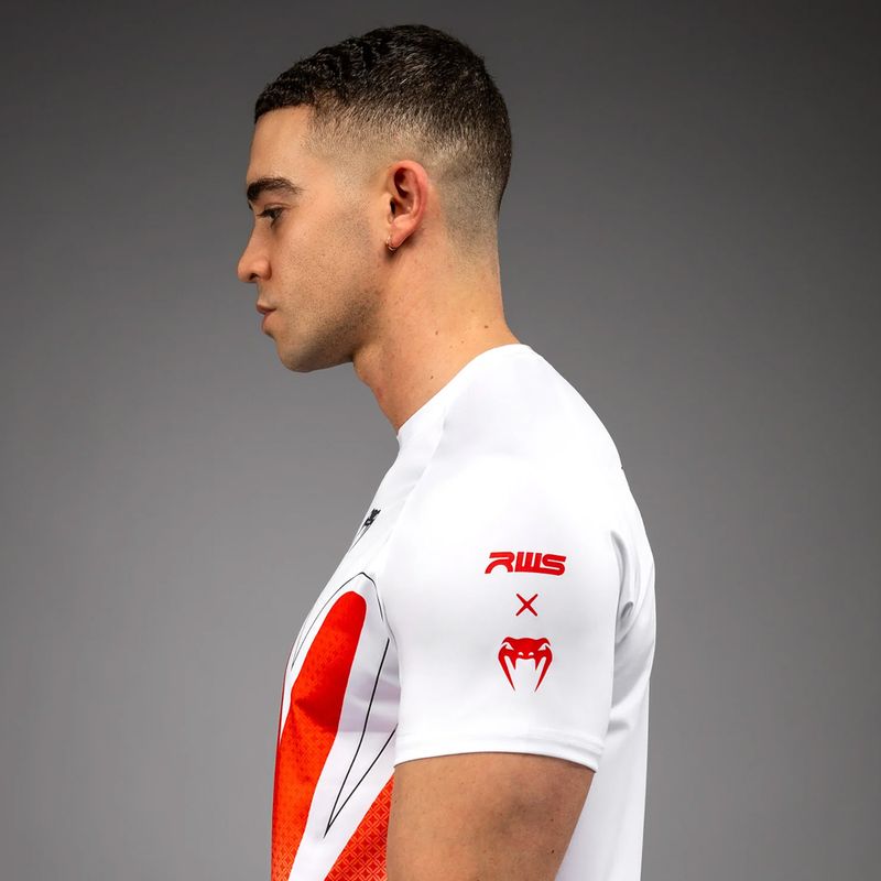 Férfi póló Venum x RWS 2.0 Dry-Tech white/red 6