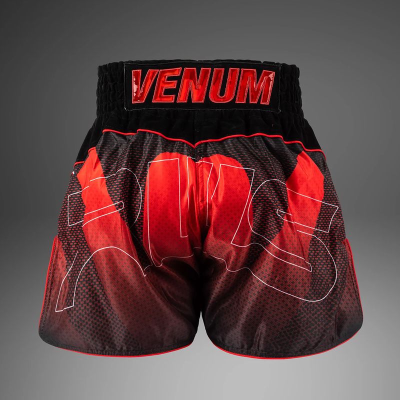 Férfi edző rövidnadrág Venum x RWS 2.0 Muay Thai black/red 3
