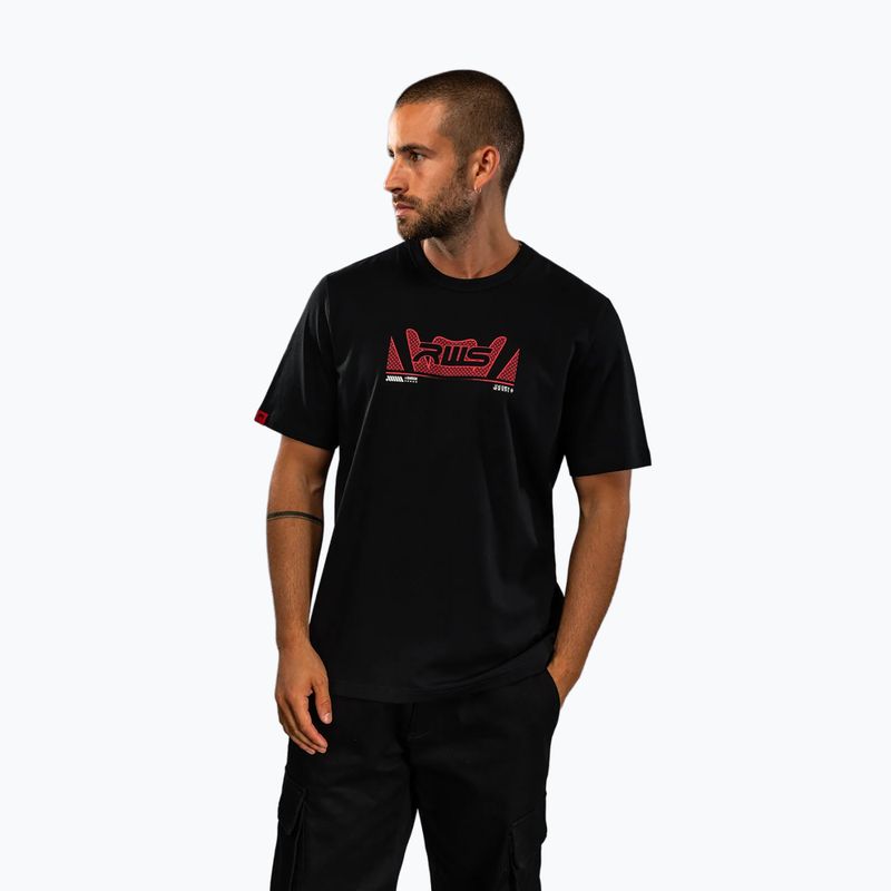 Férfi póló Venum x RWS 2.0 black/red