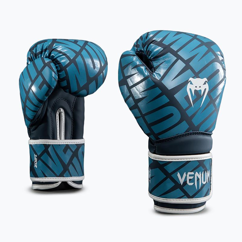 Boxkesztyű Venum Contender 1.5XT Boxing navy blue/sky blue 2