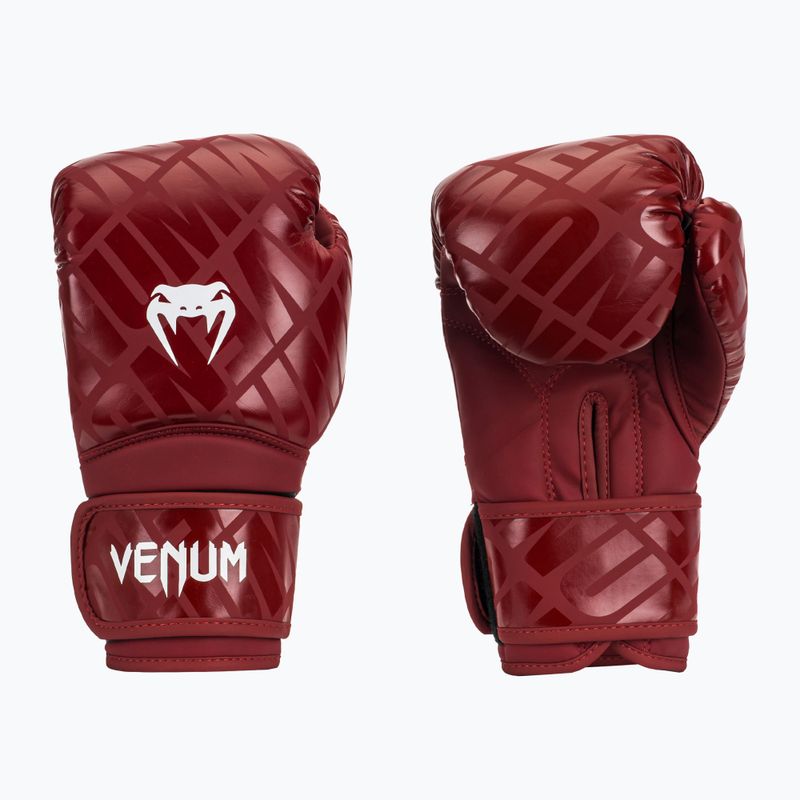 Boxkesztyű Venum Contender 1.5XT Boxing glossy burgundy