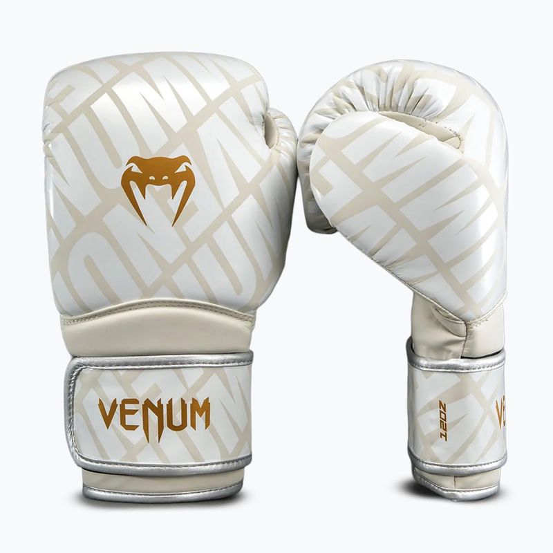Venum Contender 1.5XT bokszkesztyűk világos bézs/fehér krém