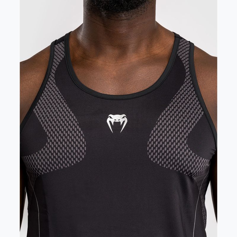 Férfi edzőpóló Venum Nexus Dry Tech black/silver 5