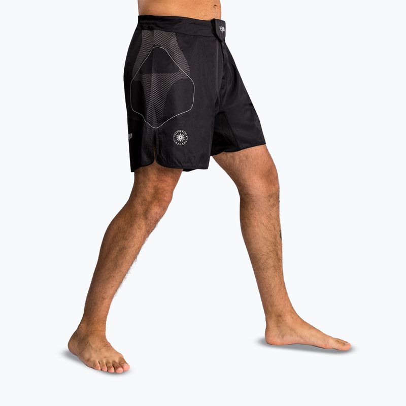 Férfi edzőshort Venum Nexus Fight black/silver 3