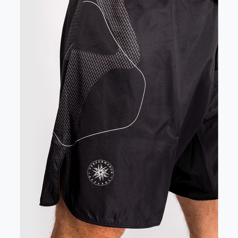 Férfi edzőshort Venum Nexus Fight black/silver 7