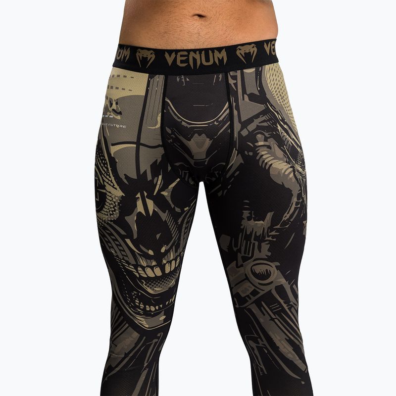 Férfi edzőleggings Venum Invader Spats black/sand 6
