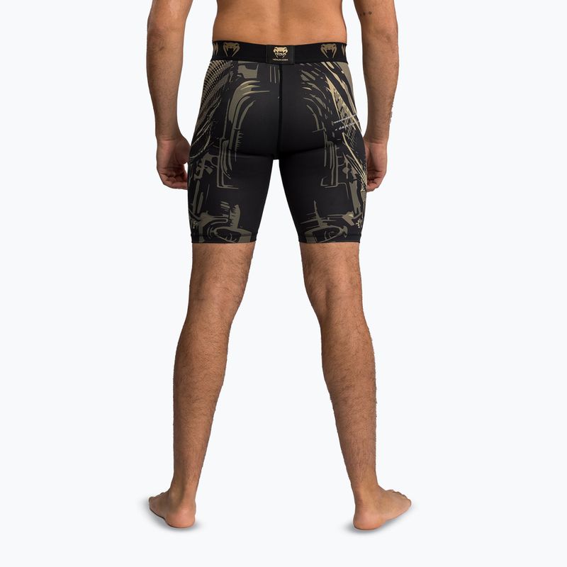 Férfi edzőshort Venum Invander Vale Tudo black/sand 3