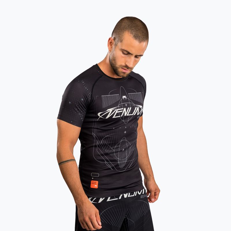Férfi rashguard Venum Eclipse Rashguards black/ivory 3