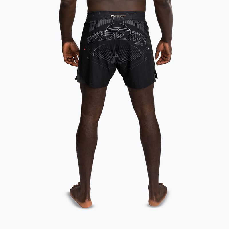 Férfi edzőshort Venum Eclipse Fight Black/Ivory 3