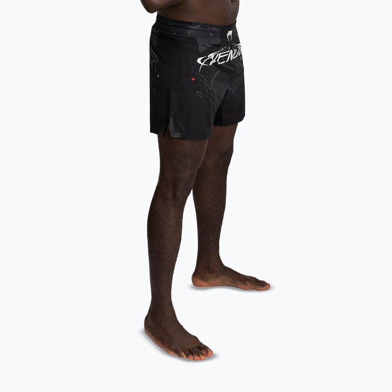 Férfi edzőshort Venum Eclipse Fight Black/Ivory 4