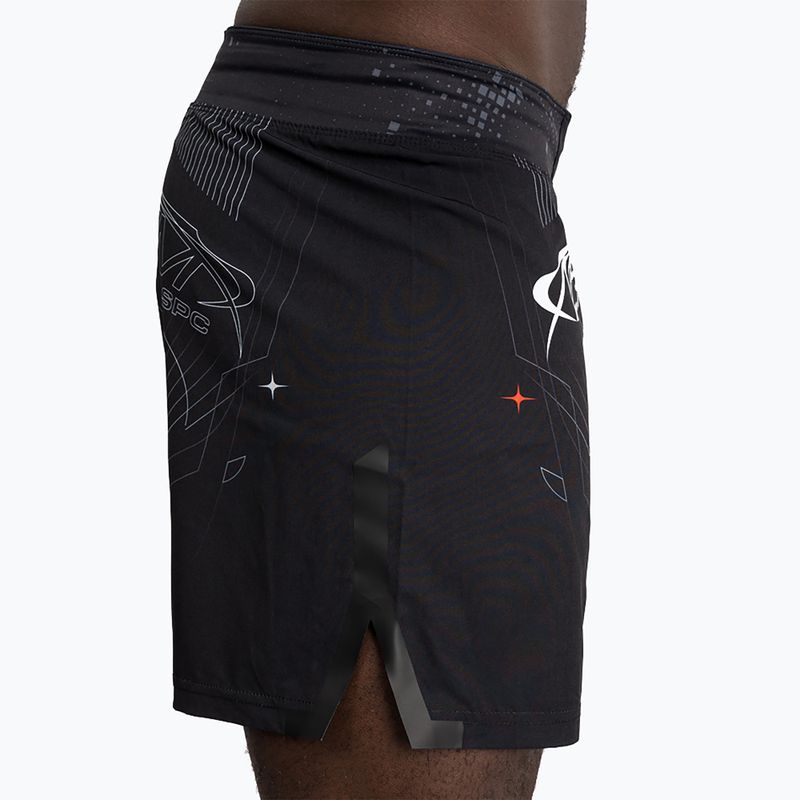 Férfi edzőshort Venum Eclipse Fight Black/Ivory 6