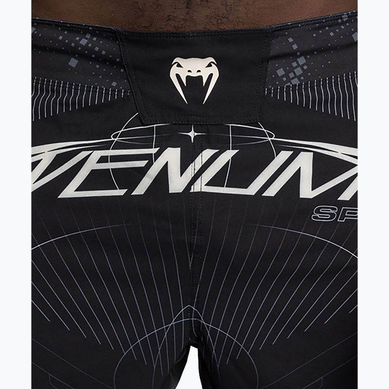 Férfi edzőshort Venum Eclipse Fight Black/Ivory 8