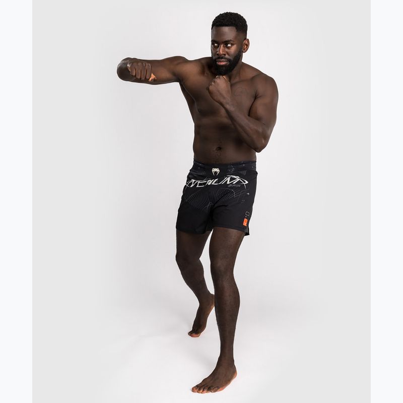 Férfi edzőshort Venum Eclipse Fight Black/Ivory 10