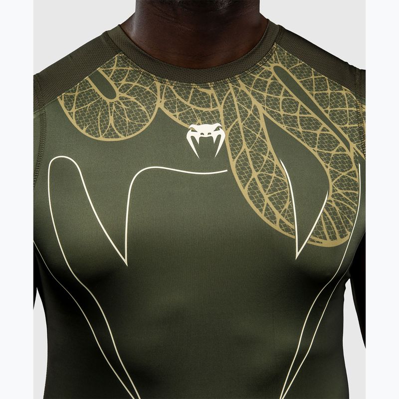 Férfi rashguard Venum Serpenti Rashguards Sleeveless khaki/bronze/ivory 5