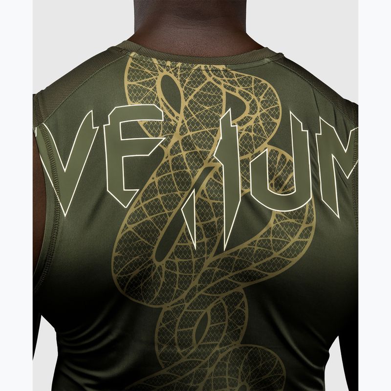 Férfi rashguard Venum Serpenti Rashguards Sleeveless khaki/bronze/ivory 6