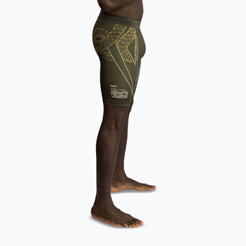 Férfi trekking rövidnadrág Venum Serpenti Vale Tudo khaki/bronze/ivory 4