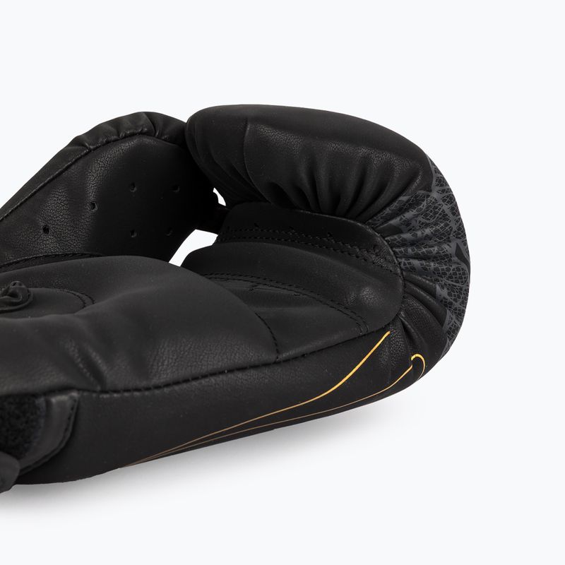 Bokszkesztyűk Venum Serpenti Boxing black/silver/gold 5