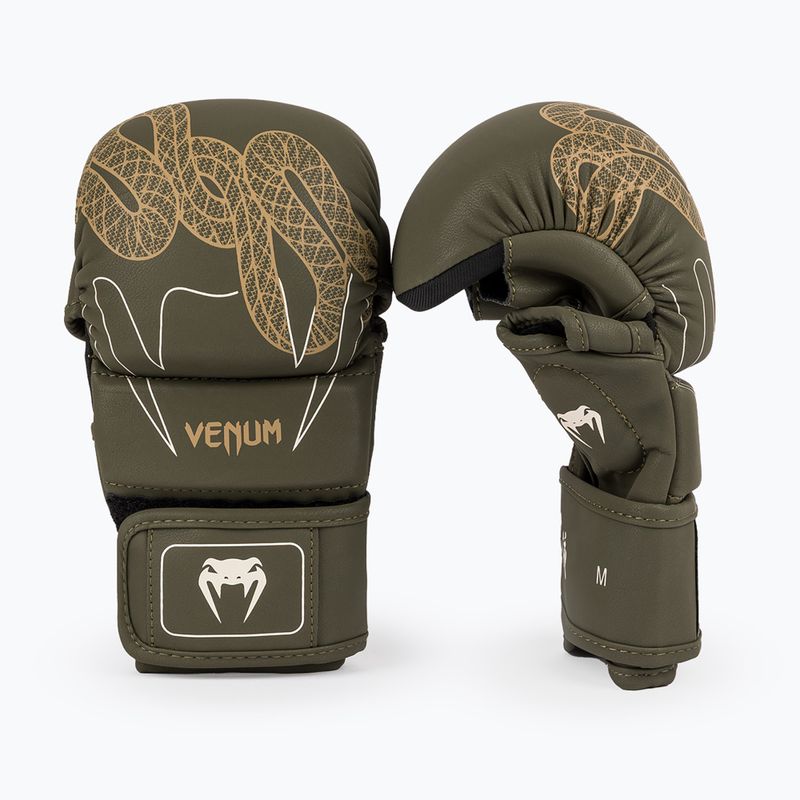 Boxkesztyűk Venum Serpenti Sparring khaki/bronze/ivory 2