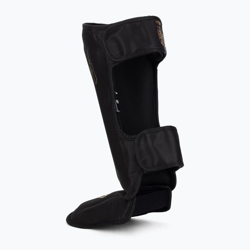 Sípcsont- és lábfejvédők Venum Serpenti black/silver/gold 3