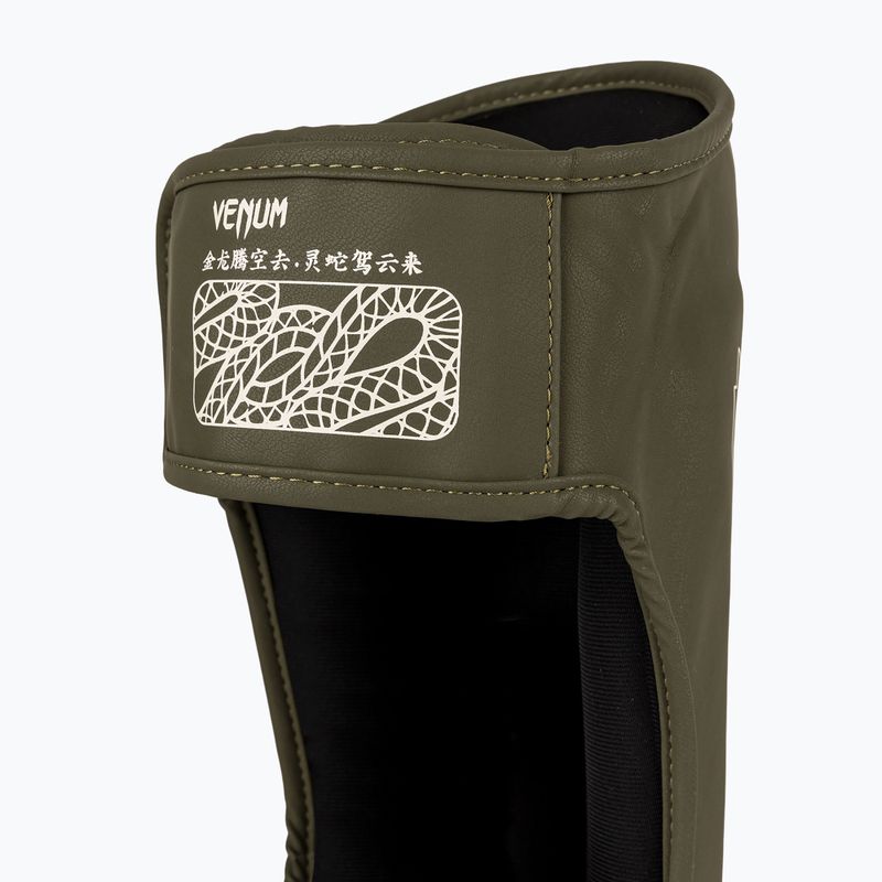 Sípcsont- és lábvédők Venum Serpenti khaki/bronze/ivory 4