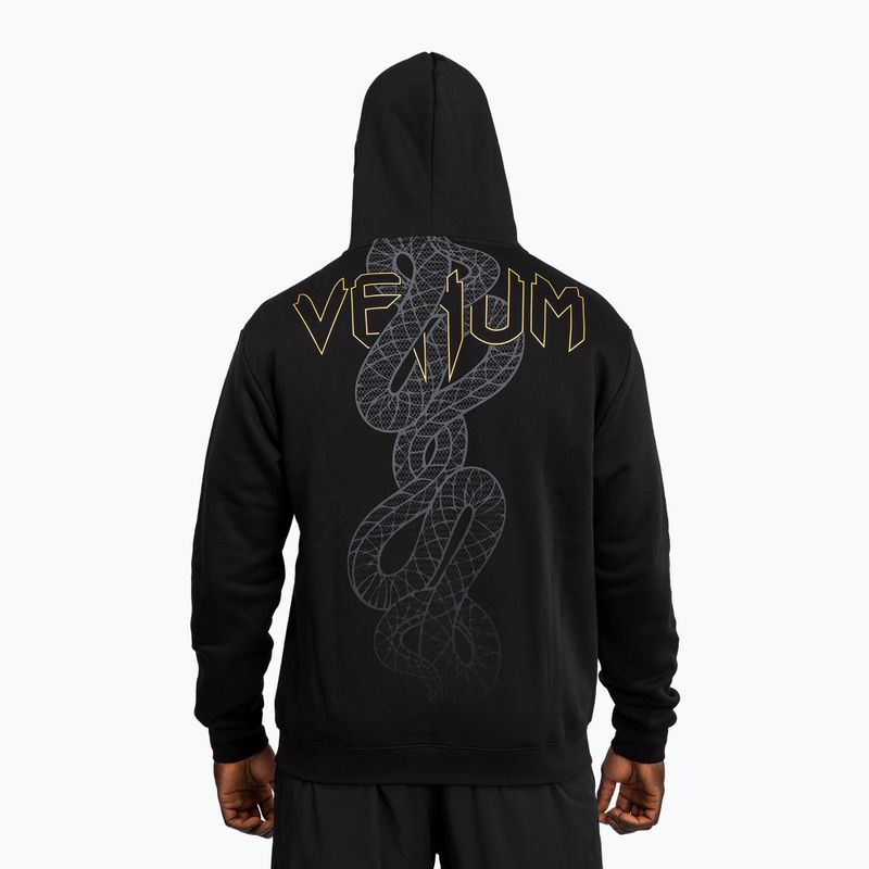 Férfi pulóver Venum Serpenti black/silver/gold 2