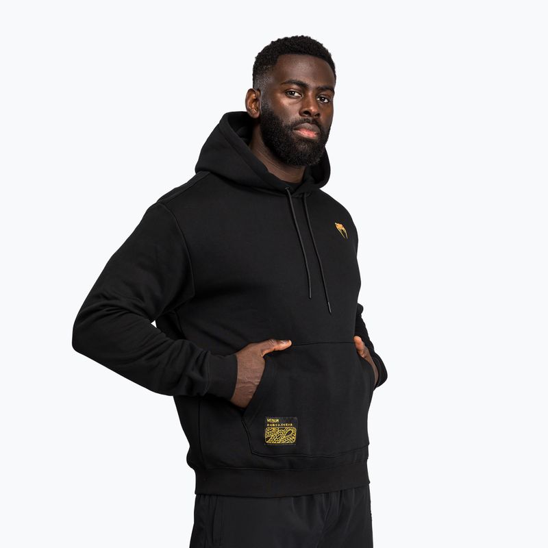 Férfi pulóver Venum Serpenti black/silver/gold 4