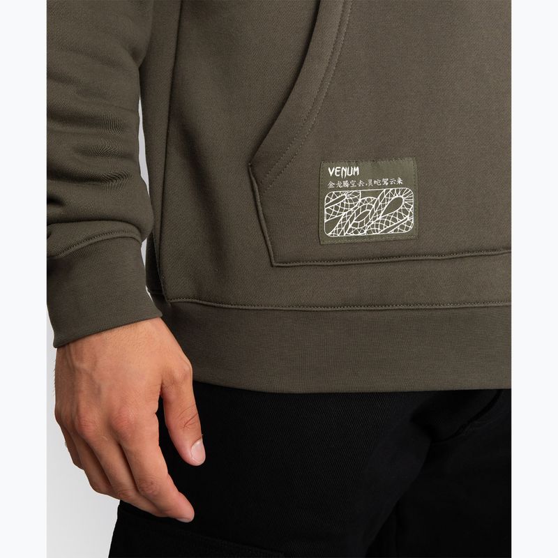 Férfi pulóver Venum Serpenti khaki/bronze/ivory 6