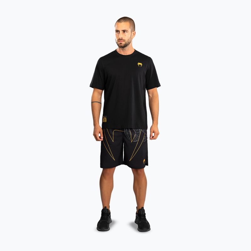 Férfi póló Venum Serpenti black/silver/gold 2