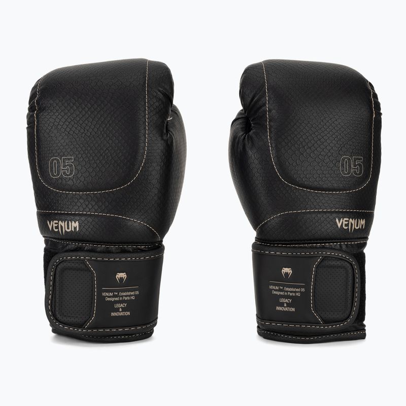Bokszkesztyű Venum Impact Evo Scales Boxing black 2