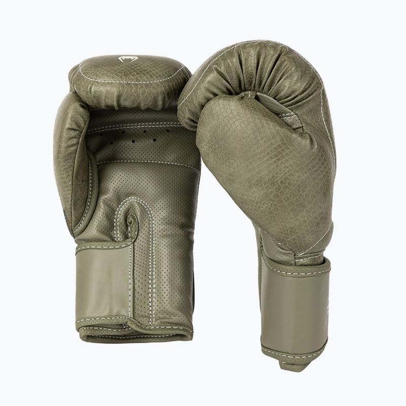 Boxkesztyűk Venum Impact Evo Scales Boxing army green 4
