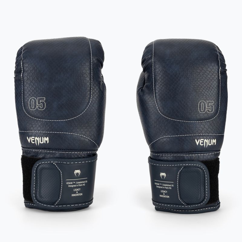 Bokszkesztyűk Venum Impact Evo Scales Boxing midnight blue 2